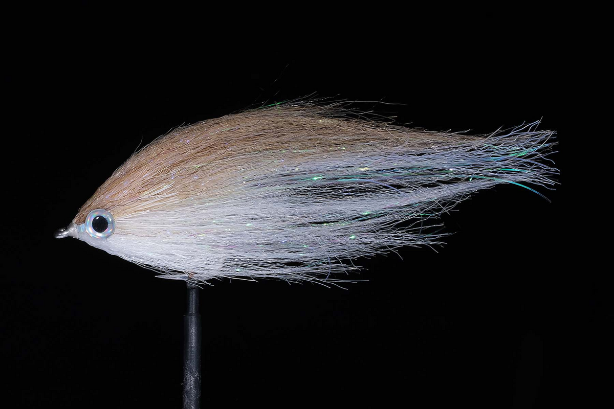 Manic Mfc Bunker Bait Fly 4/0 [cl:tan/white]