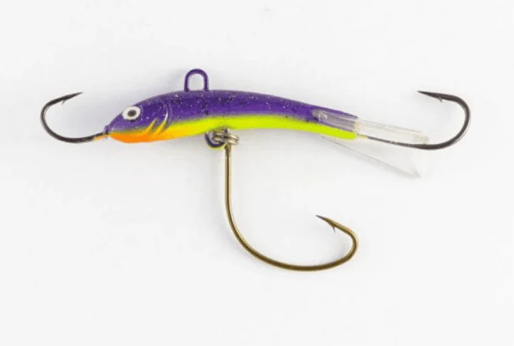 Smak Ice Jig Glider 12gm Metal Lure [cl:deep Purple]