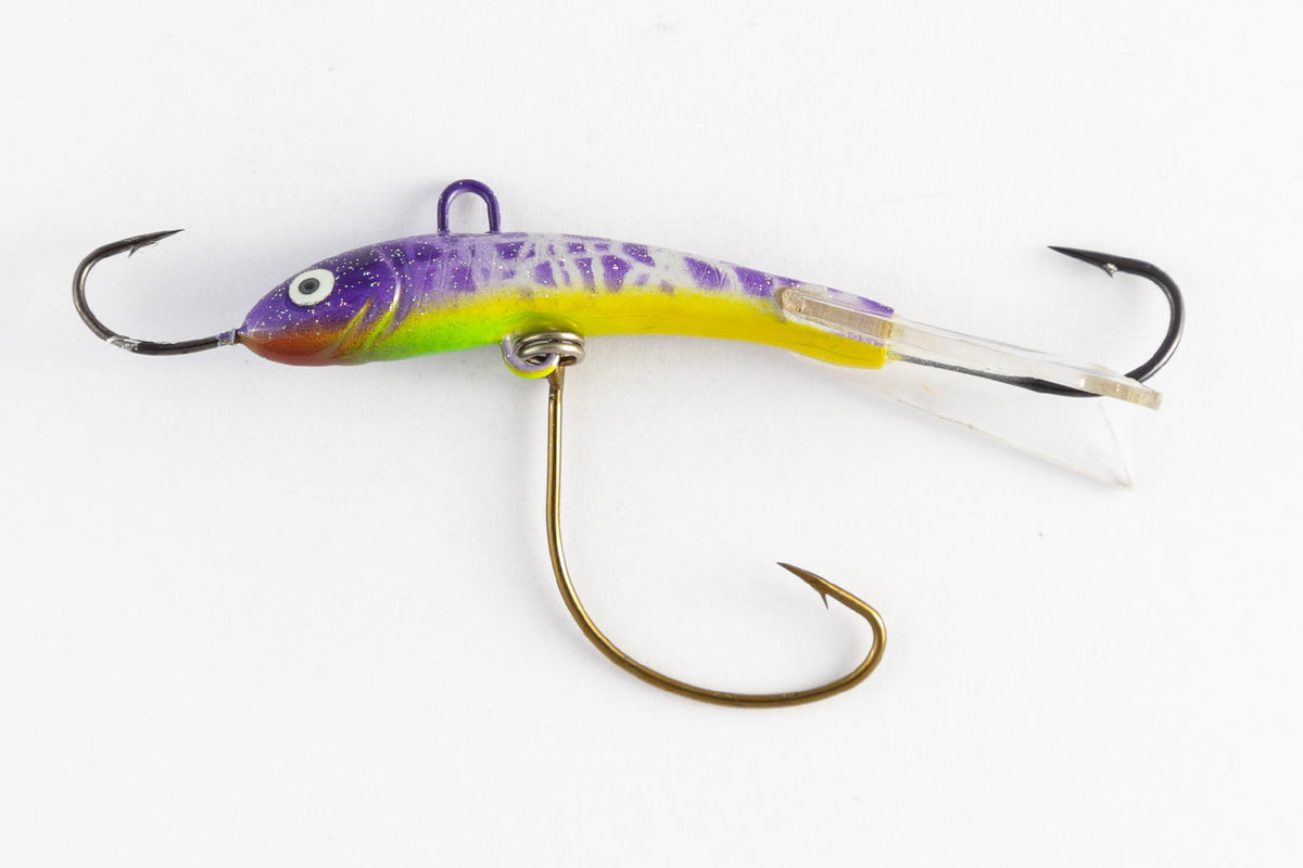 Smak Ice Jig Glider 12gm Metal Lure [cl:purple Haze]