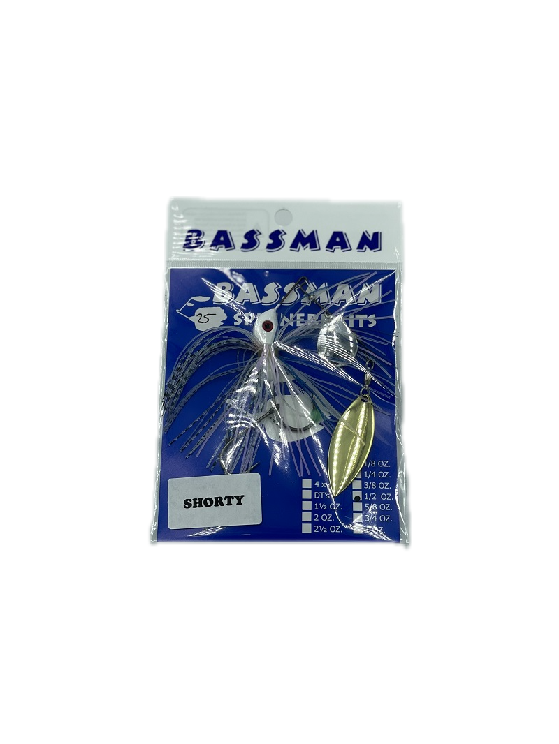 Bassman Shorty 1/2oz Spinnerbait Lure [cl:25]