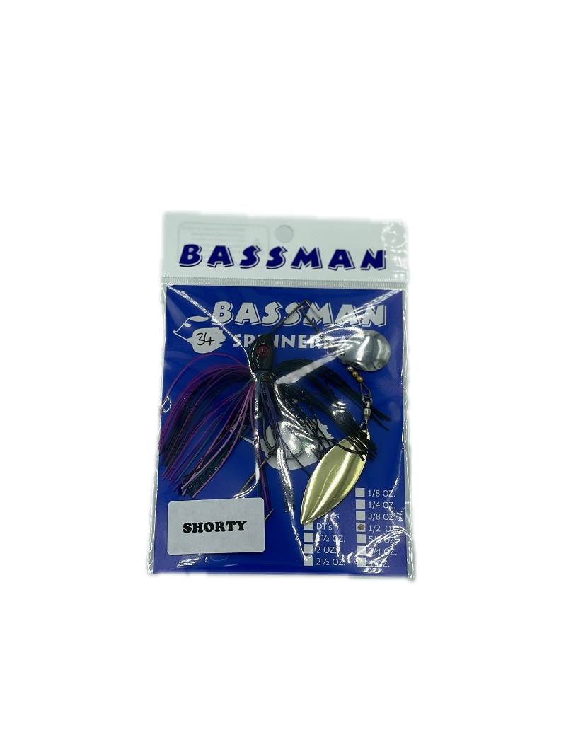 Bassman Shorty 1/2oz Spinnerbait Lure [cl:34]