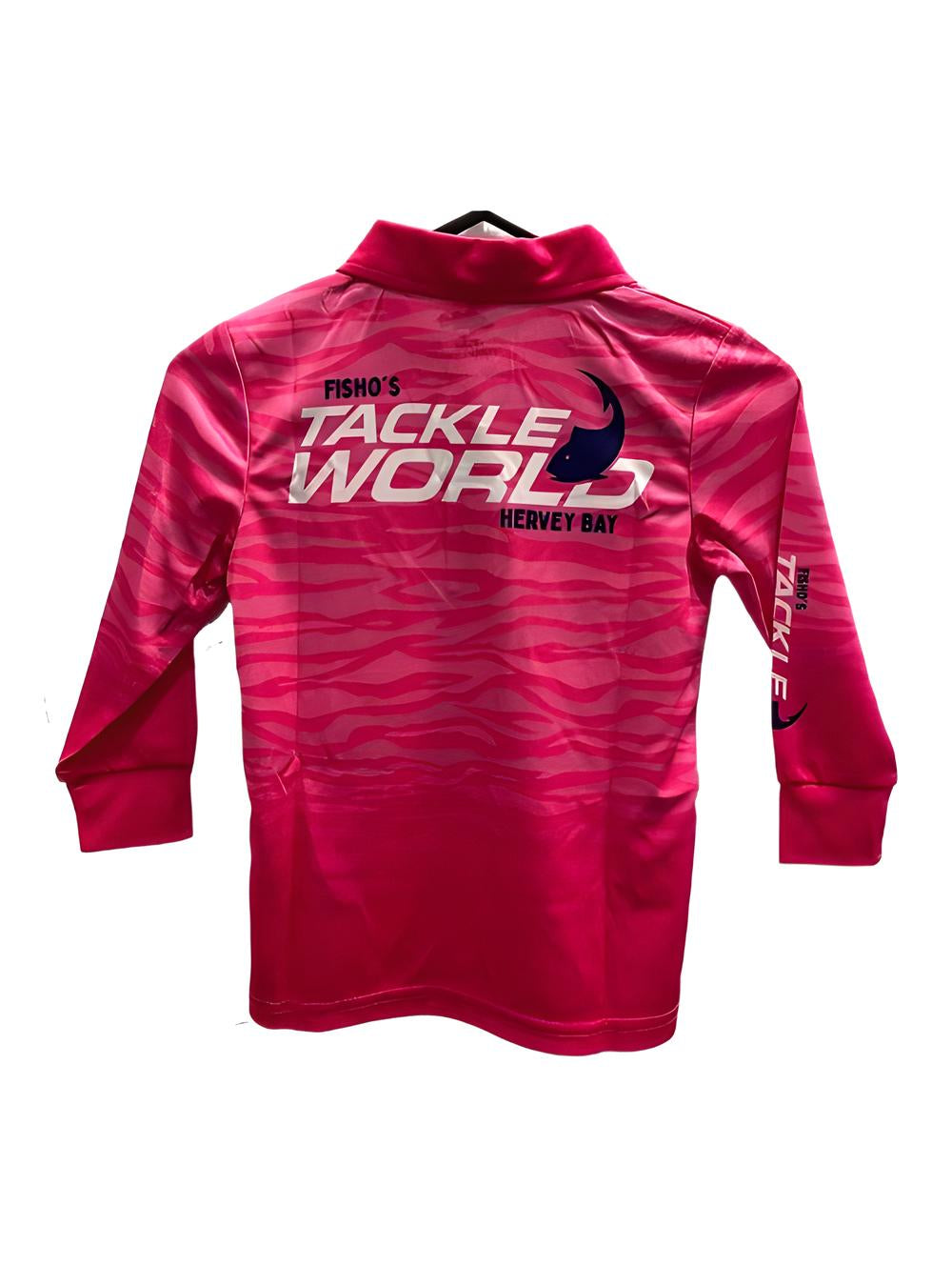 Switchbait Fisho's Tackle World Girls Shirt Pink [sz:2y]