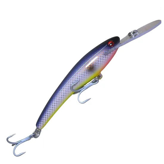 Lethal Lures Barra Slayer Elite 90mm 3m Diving Timber Hard Body Lure [cl:35]