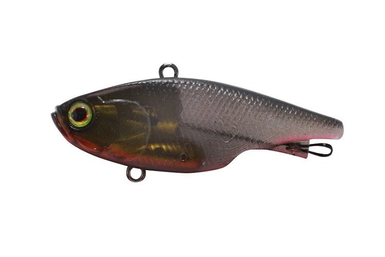 Jackall Mask 60hm 60mm 19g Soft Vibe Lure [cl:ghost Blk/red Belly]