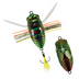 Duo Realis Shinmushi Cicada 40mm 5.7g Floating Lure [cl:kinkame]