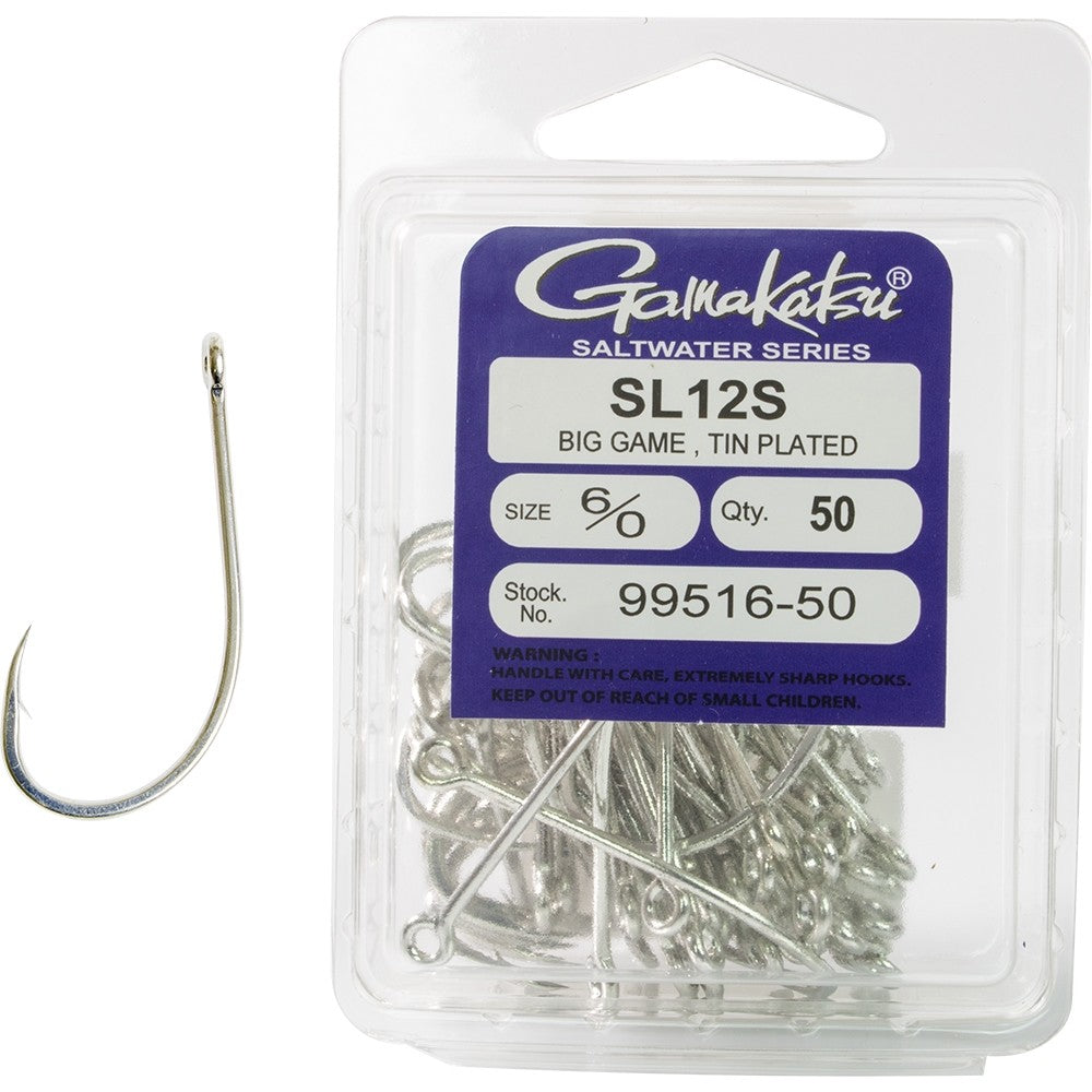 Gamakatsu Sl12s Hooks [sz:8/0 - 4pk]