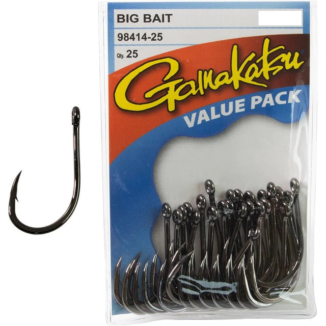 Gamakatsu Big Bait Circle Bulk Hooks [sz:5/0 - 25pk]