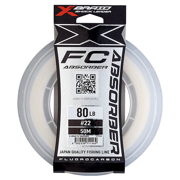 Ygk X-braid Fc Absorber Fluorocarbon Fishing Leader