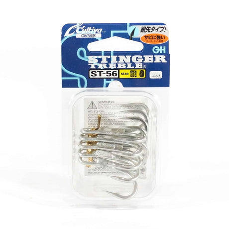 Owner St-56 Treble Hooks [sz:1 - 6pk]