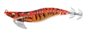 Daiwa Emeraldas Nude 25 100mm Squid Jig Lure [cl:orange Ebi]