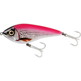 Westin Swim Glidebait 100mm 34g Sinking Stickbait Lure [cl:chrome Pink Mullet]