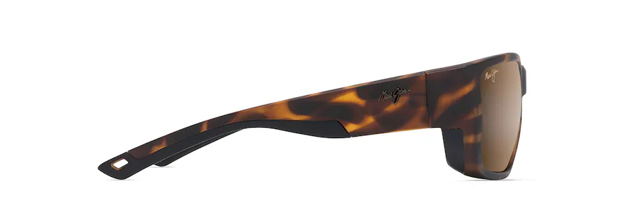 Maui Jim Amberjack Polarised Sunglasses (hcl Matte Turquise With Black)
