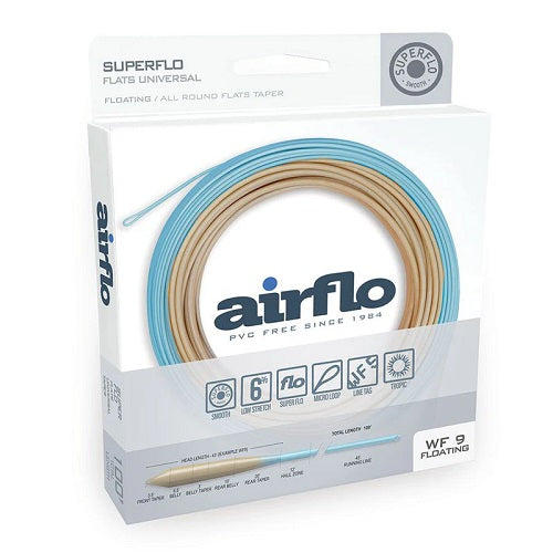 Airflo Super Flo Flats Universal Taper Fly Line [sz:wf9f]