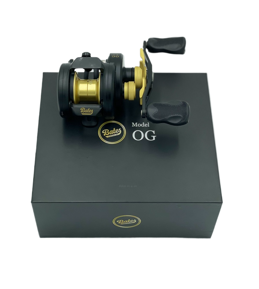 Bates Fishing Co Og Rh 7.1:1 Baitcaster Reel