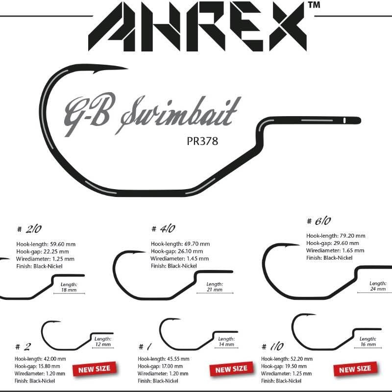 Ahrex Pr378 Gb Predator Swimbait &gt;