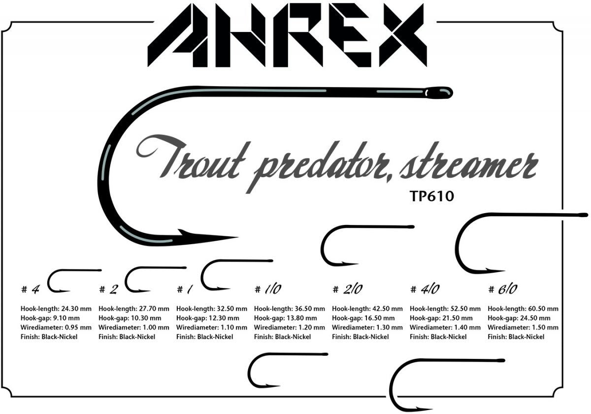 Ahrex Tp610 Trout Predator Hook &gt;