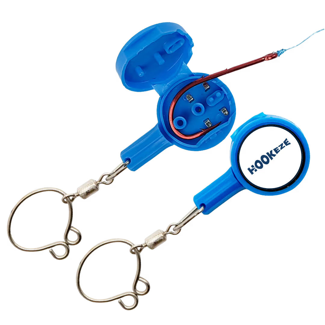 Hook-eze Fish Knot Tying Tool Twin Pack [cl:blue]