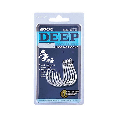 Bkk Deep Jigging Hooks [sz:11/0 - 3pk]