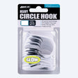 Bkk Heavy Circle Bulk Hooks Glow Finish [sz:10/0 - 25pk]