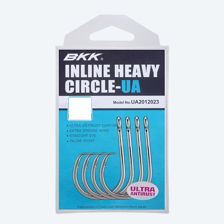 Bkk Inline Heavy Circle Ua Hooks [sz:10/0 - 3pk]