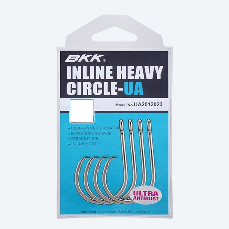 Bkk Inline Heavy Circle Ua Hooks [sz:10/0 - 3pk]