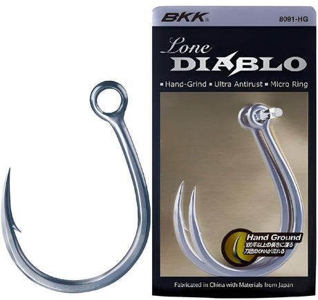 Bkk Inline Lone Diablo Hooks [sz:1 - 8pk]