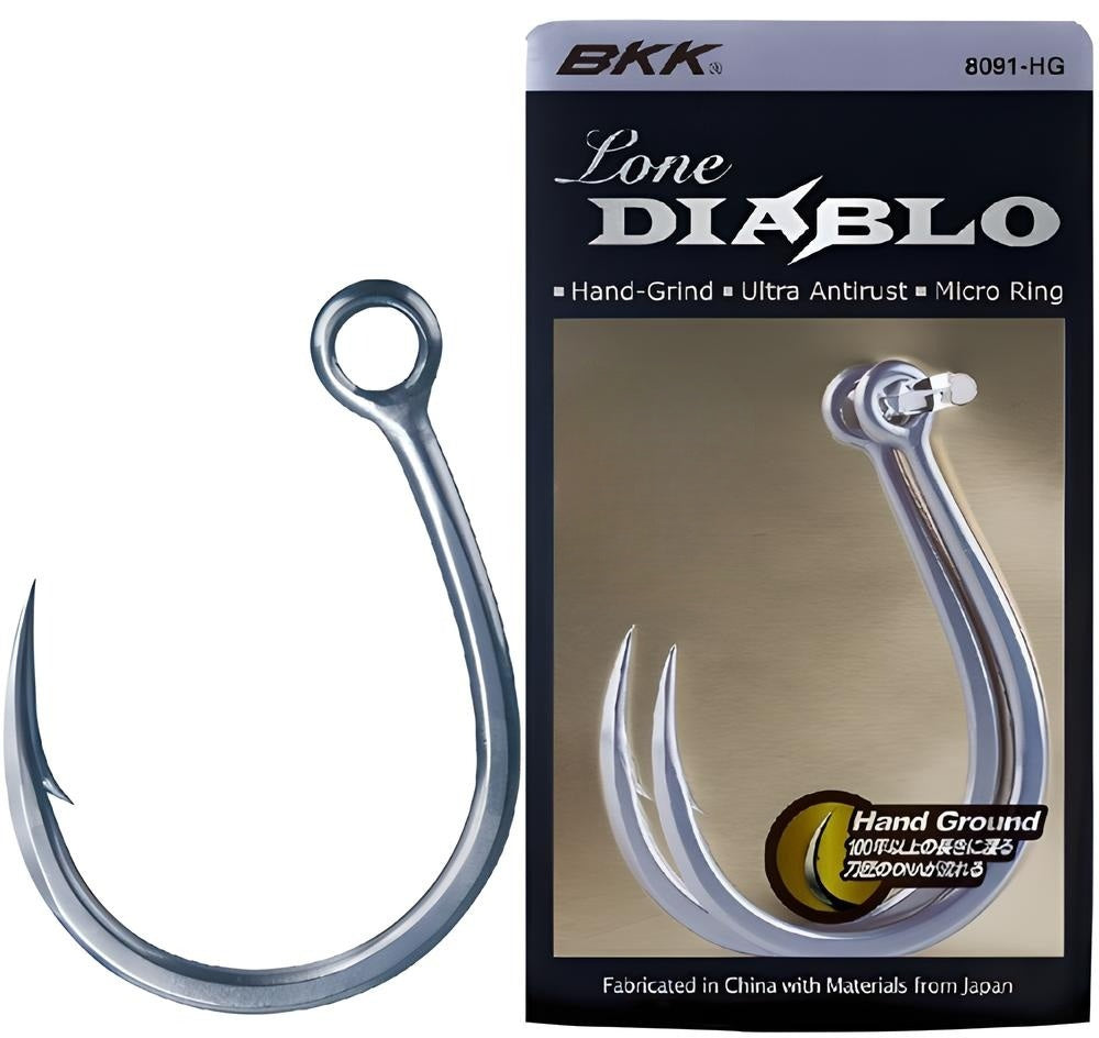 Bkk Inline Lone Diablo Hooks [sz:1 - 8pk]