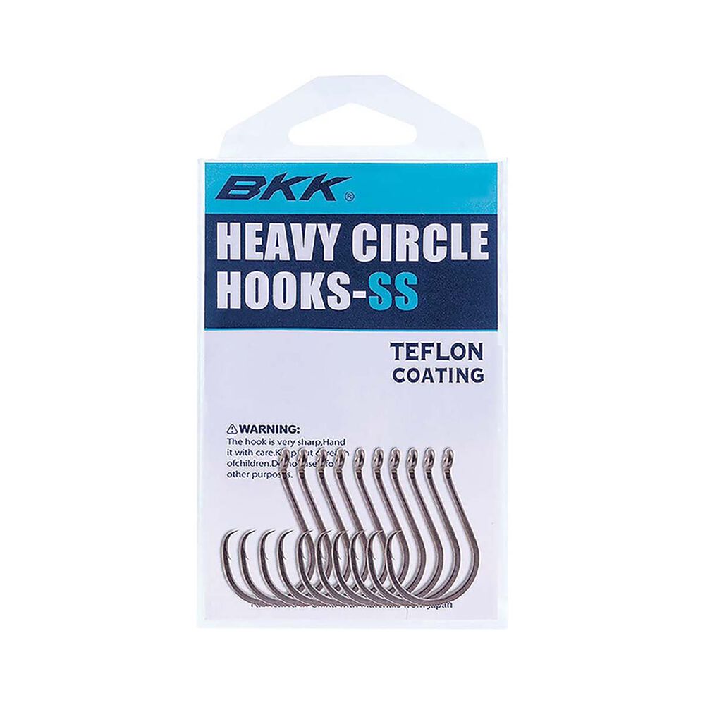 Bkk Heavy Circle Ss Hooks [sz:3/0 - 7pk]