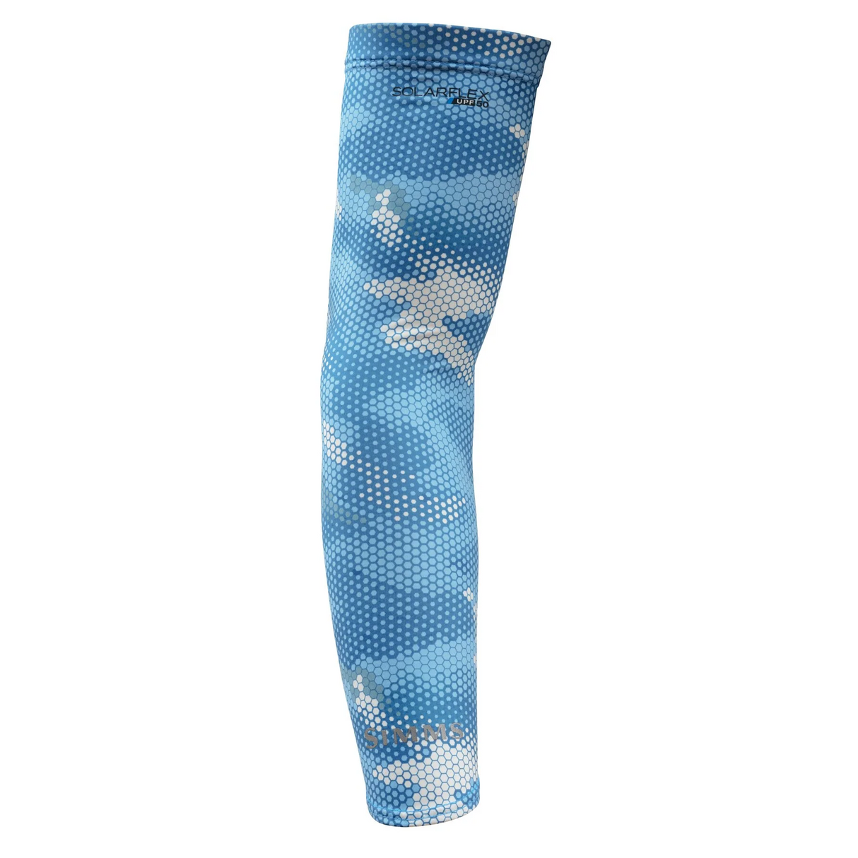 Simms Solarflex Sun Sleeve L/xl [cl:hex Camo Sky Blue]