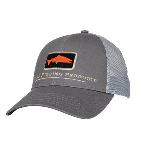 Simms Salmon Icon Trucker Cap Slate