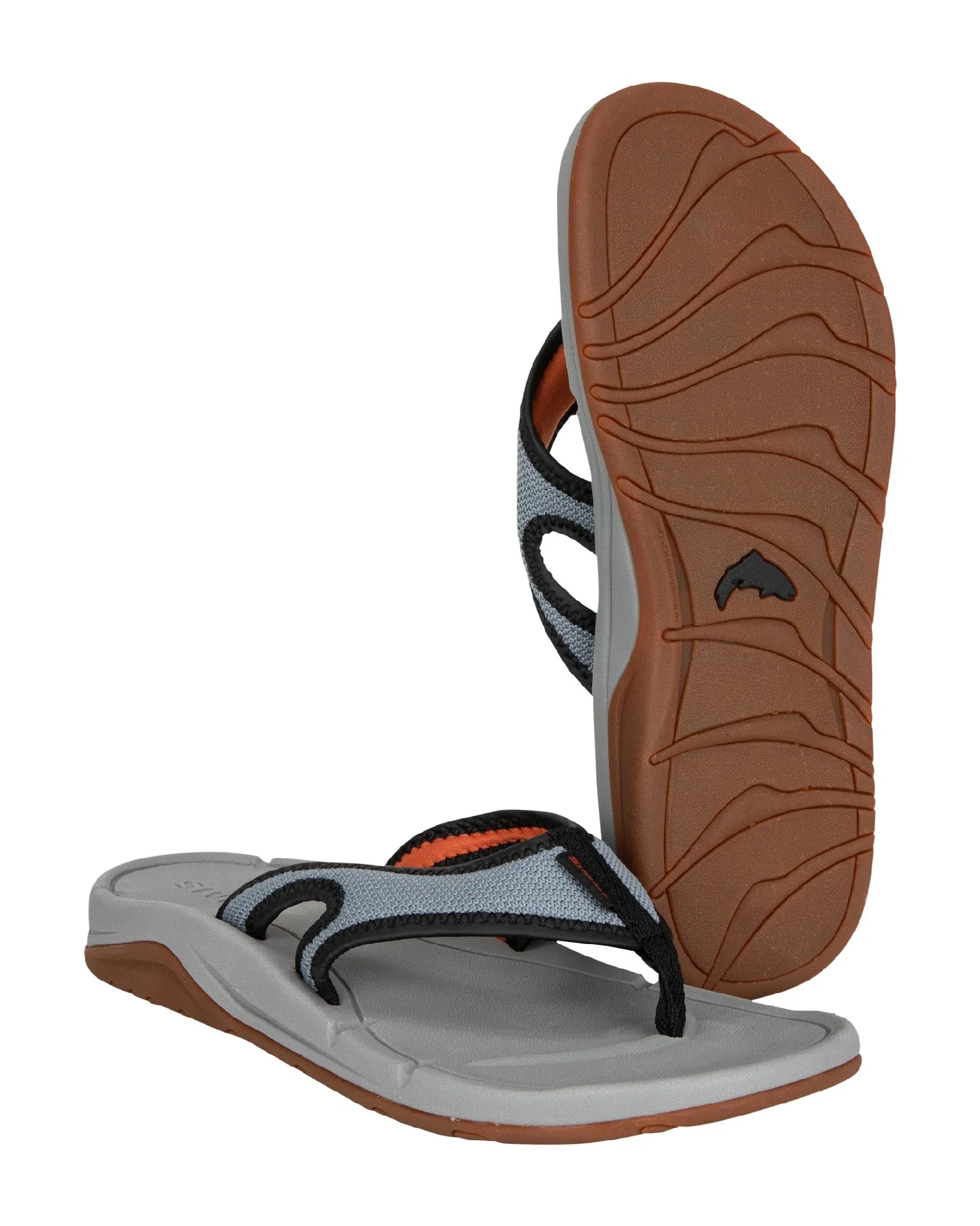 Simms Challenger Flip Flop Cinder [sz:10]