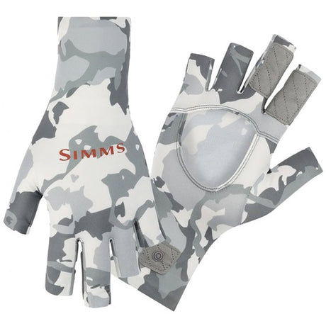 Simms Solarflex Sun Glove Regiment Camo Cinder [sz:2xl]