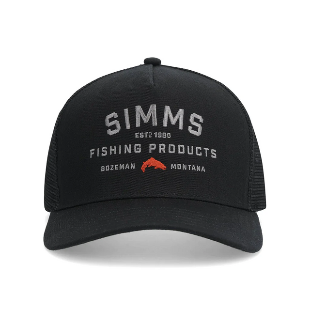 Simms Double Haul Trucker Cap Black