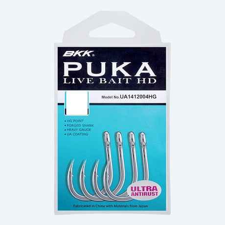 Bkk Puka Livebait Hd Hooks [sz:10/0 - 3pk]