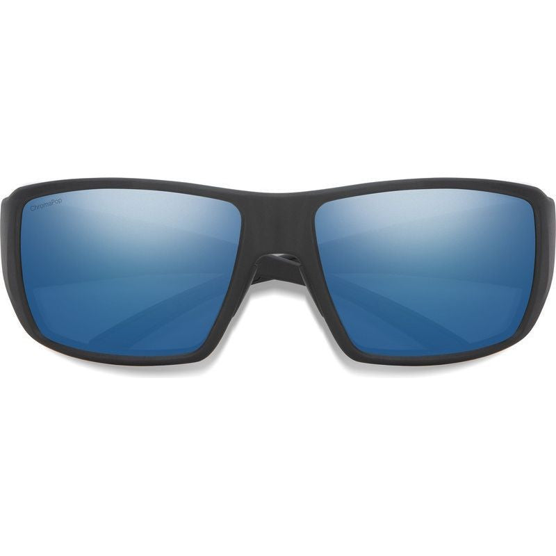 Smith Riptide Polarised Sunglasses (matte Black Chromapop Blue Mirror)