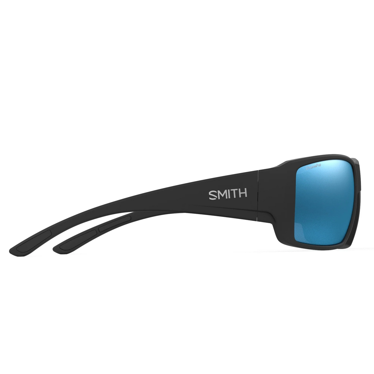 Smith Guides Choice Xl Polarised Sunglasses (matte Black Chromapop Blue Mirror)