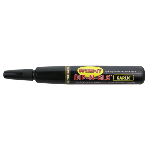 Spike-it Dip-n-glo Marker Garlic Fishing Scent [cl:black]