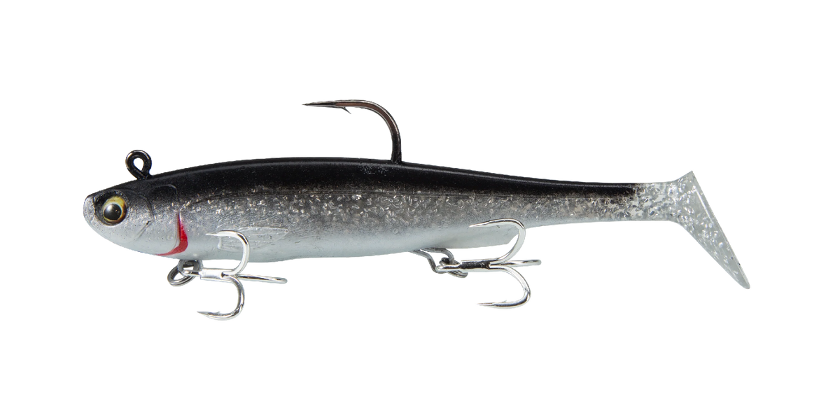 Irukandji Sicario Dtf 150mm Pre-rigged Soft Plastic Swimbait Lure [cl:thunder]