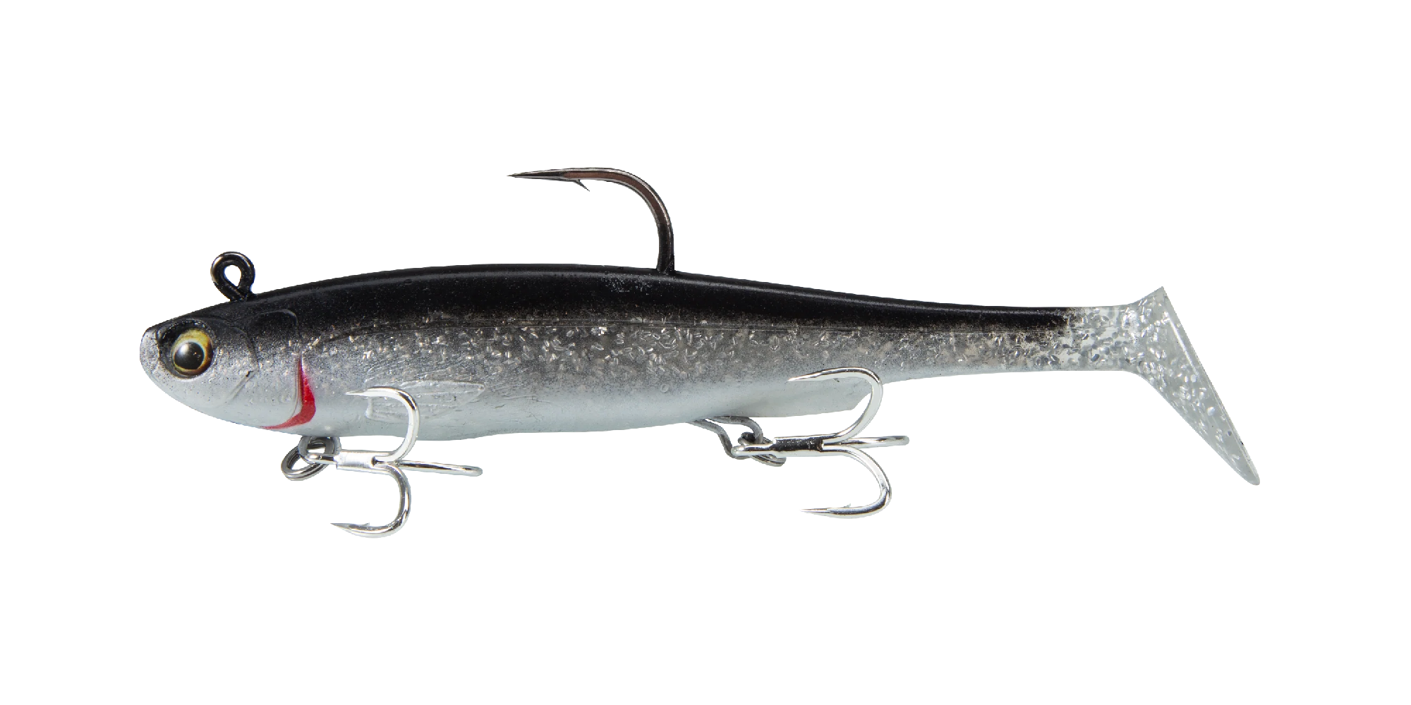 Irukandji Sicario Dtf 150mm Pre-rigged Soft Plastic Swimbait Lure [cl:thunder]