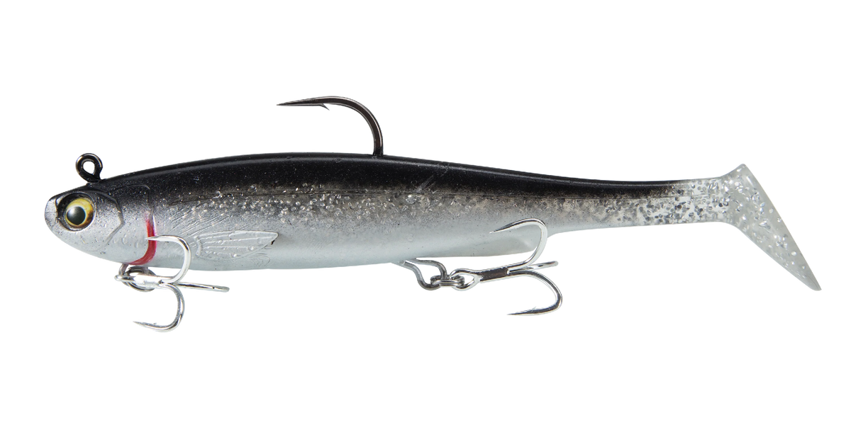 Irukandji Sicario Dtf 175mm Pre-rigged Soft Plastic Swimbait Lure [cl:thunder]