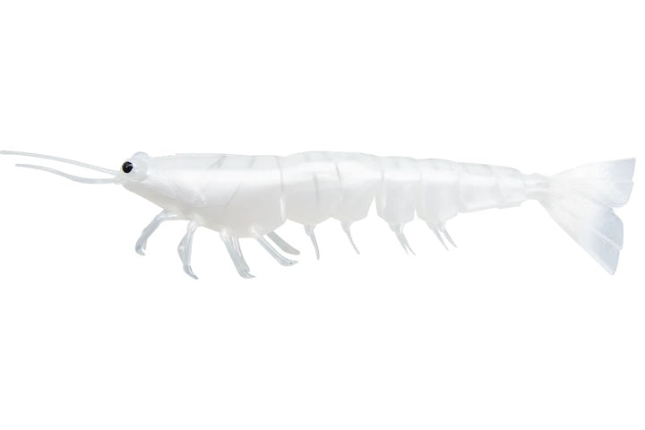 Irukandji Megaprawn 200mm Soft Plastic Lure [cl:frost]