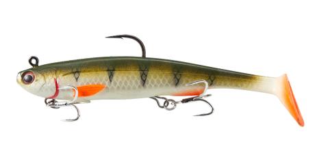 Irukandji Sicario Dtf 175mm Pre-rigged Soft Plastic Swimbait Lure [cl:hot Wings]