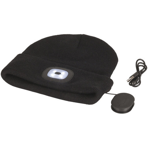 Mr Beanie With Bluetooth Speakers &amp; Torch