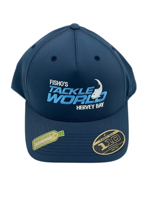 Fisho&#39;s Tackle World Cap A Frame Recycled Navy