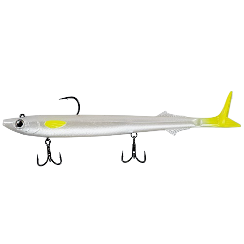 My Lure Box Paddle Glide 245mm Pre-rigged Soft Plastic Swimbait Lure [cl:summer Whiting]