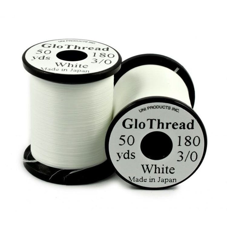 Uni Glo Thread 3/0 180d 50 Yd White