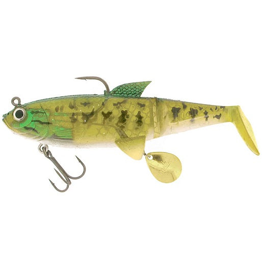 Molix Shad 140mm 60g Soft Plastic Swimbait Lure [cl:ghost Bass]