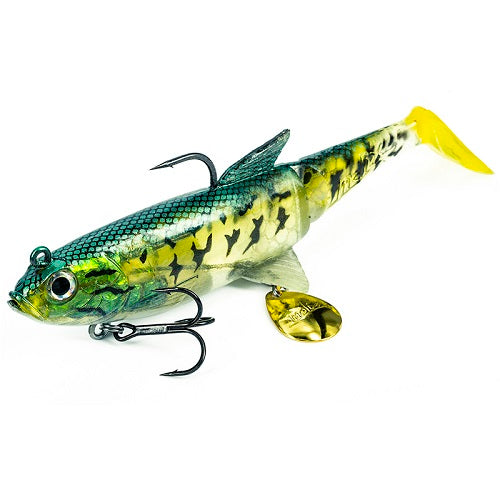 Molix Shad 185mm 100g Soft Plastic Swimbait Lure [cl:ghost Bass]