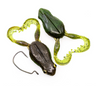 Chasebaits Flexi Frog 65mm Soft Plastic Lure [cl:green Pumpkin Watermelon]