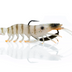 Chasebaits Flick Prawn 125mm Soft Plastic Lure [cl:brown Tiger]